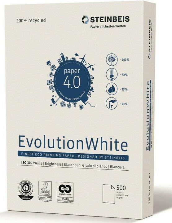 Image du produit Steinbeis évolution A3 80gm2 (80 g/m², 500 x, A3)