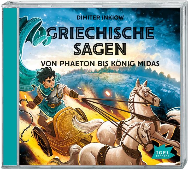 Produktbild Griechische Sagen II - Von Phaeton bis König Midas (Peter Kaempfe, Dimiter Inkiow, Max Meinzold, Susanne Inkiow, Ralf Kiwit, Deutsch)
