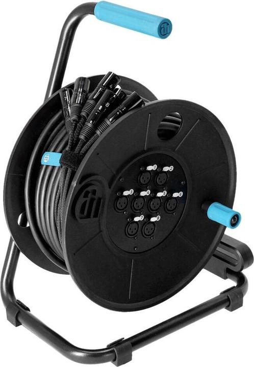 Image du produit Adam Hall 4 STAR CD 15 MULTICORE 80 - Touret de câble multiconducteur 8 canaux | 15m (15 m)