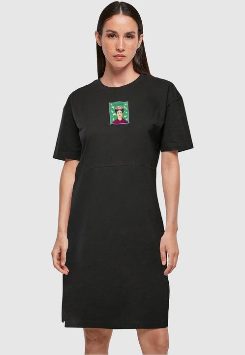 Immagine prodotto Merchcode Donna Frida Kahlo - Vestito organico verde con spacco a taglio - 119533 (5XL)