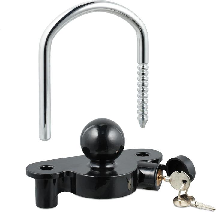 Actual product image Relaxdays Trailer lock