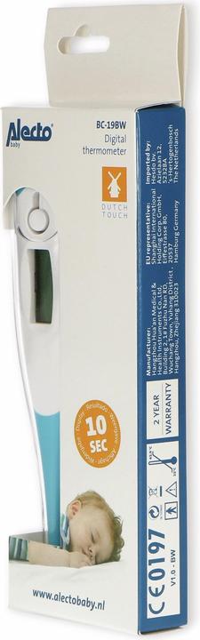 Produktbild Alecto BC-19 (Rektal, Achselhöhle, Mund)