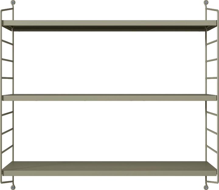 Produktbild En.Casa Modulares Wandregal Strängnäs 4er Set Kamelfarben