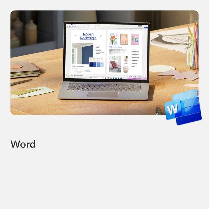 Actual product image Microsoft Office 365 Personal German (1 User, 12 months)