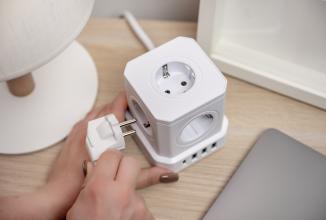 Produktbild Newell GaN Power Cube 9in1 Power Cube – weiss (9 x, USB-A, USB-C, 1.50 m)