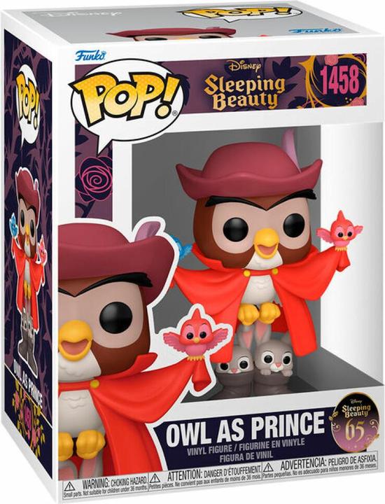 Image du produit Funko LA BELLE AU BOIS DORMANT - POP Disney N° 1458 - Hibou en prince