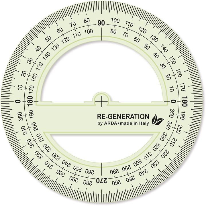 Produktbild Arda Kreislineal 360° 12cm (12 cm)