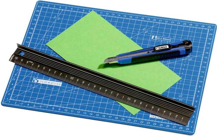 Actual product image Novus 10690 - Cutting mat 22 x 30cm blue (22 x 30 cm)