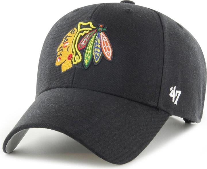 Actual product image 47 Brand Curved Sure Shot Chicago Blackhawks