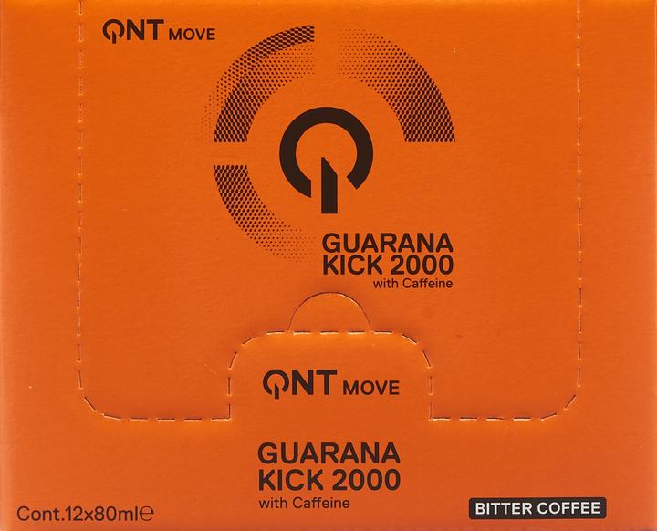 Image du produit QNT Guarana Kick 2000 (Guarana+Caffeine) Shot (Café aigre, 12 x)
