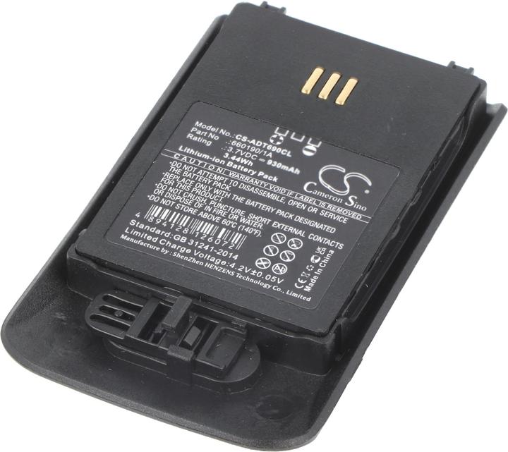 XCell Ersatzakku passend für DeTeWe Aastra DT690, DT692 3,7 Volt 930mAh, 72,9x43,8x9mm