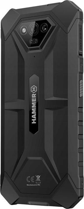 Produktbild Myphone Hammer Iron V LTE 6/64GB czarny (64 GB, Schwarz, 6.50", Dual SIM, 50 Mpx)