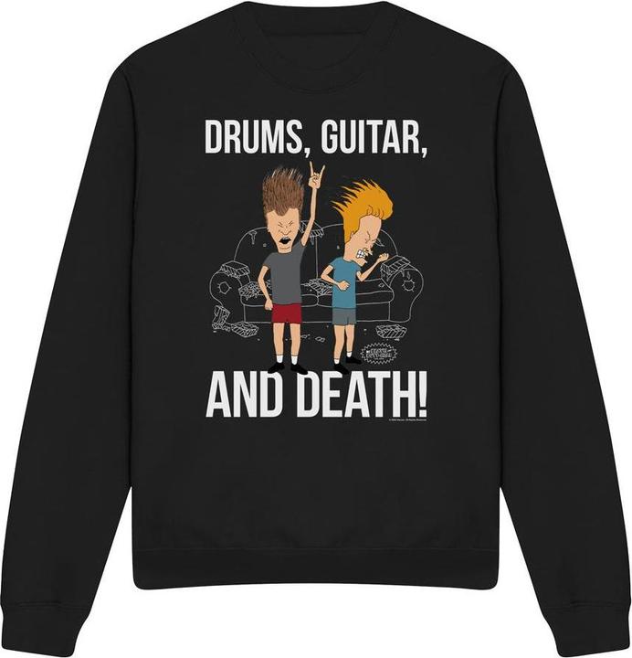Immagine prodotto Universal Textiles Drums Guitar & Death Felpa Adulto Unisex (M)