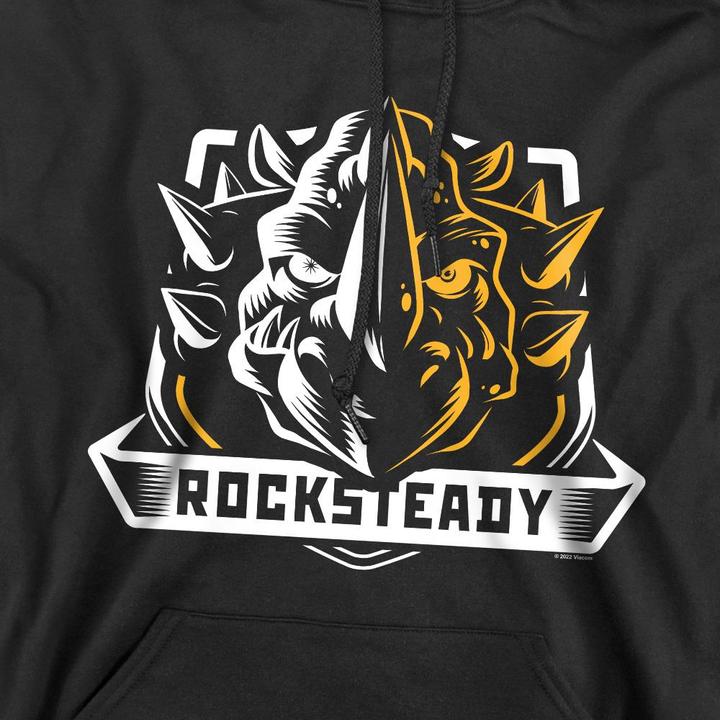 Immagine prodotto Teenage Mutant NT Felpa con Cappuccio Rocksteady Uomo (L)