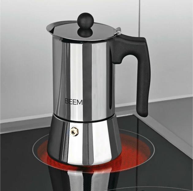 Produktbild Beem Espressokocher Espressomaker Silber (4 T.)