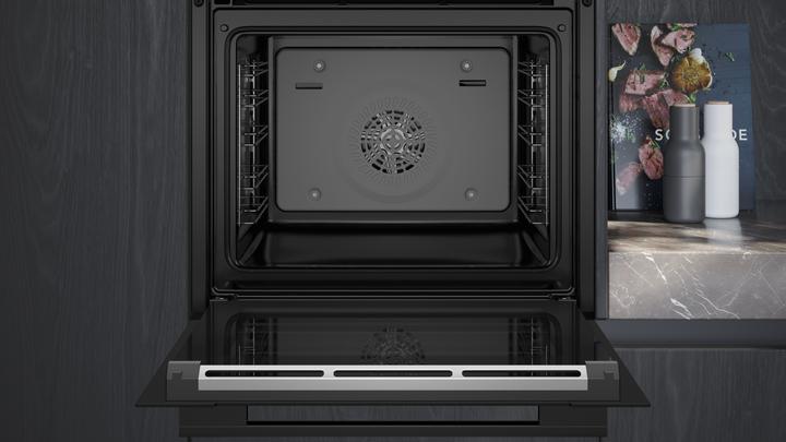 Immagine prodotto Siemens iQ700, Forno da incasso, 60 x 60 cm, Nero, Acciaio inox, HB734G2B1