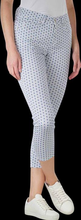 Actual product image Angels Modern Graphic Print Ornella Pant Slim Fit Smokey Blu (28)