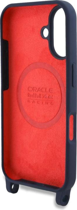 Produktbild Red Bull RBHMP16S24SISOLRV iPhone 16 6.1" hardcase Silicone Strap and Vertical Logo MagSafe navy (Apple iPhone 16)
