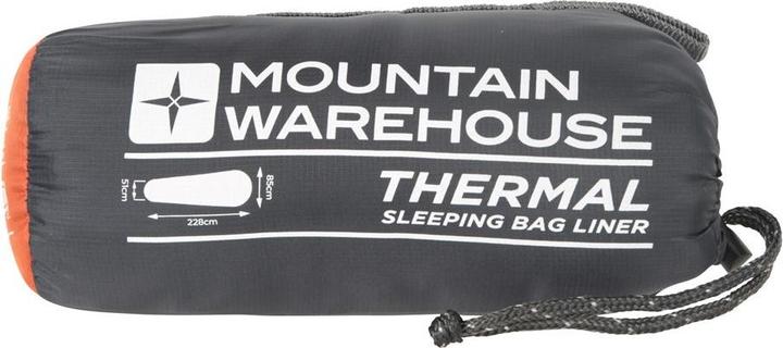 Actual product image Mountain Warehouse Thermal Sleeping Bag Liner (220 cm)