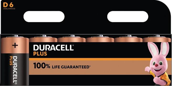 Actual product image Duracell Plus (6 pcs., D, 18000 mAh)