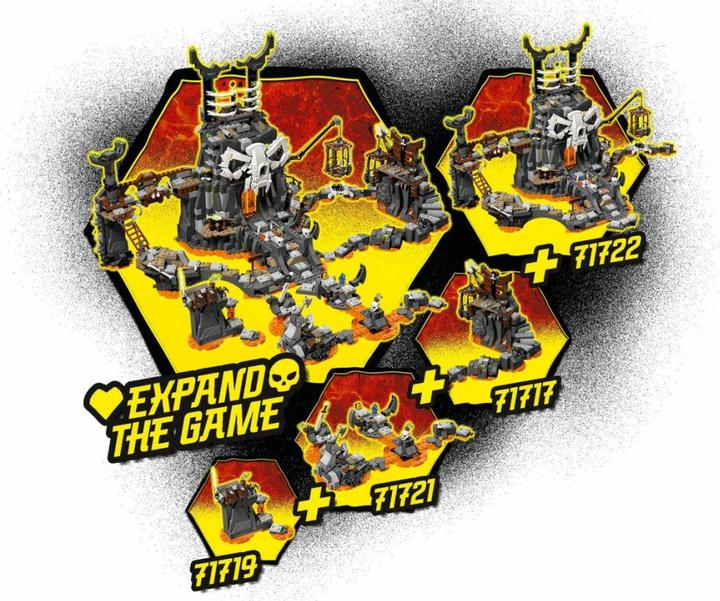 Produktbild LEGO Drache des Totenkopfmagiers (71721, LEGO Ninjago)