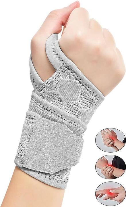 Actual product image König Design Bandage Sports wristbands Breathable Adjustable Wrist bandage Tendon protection