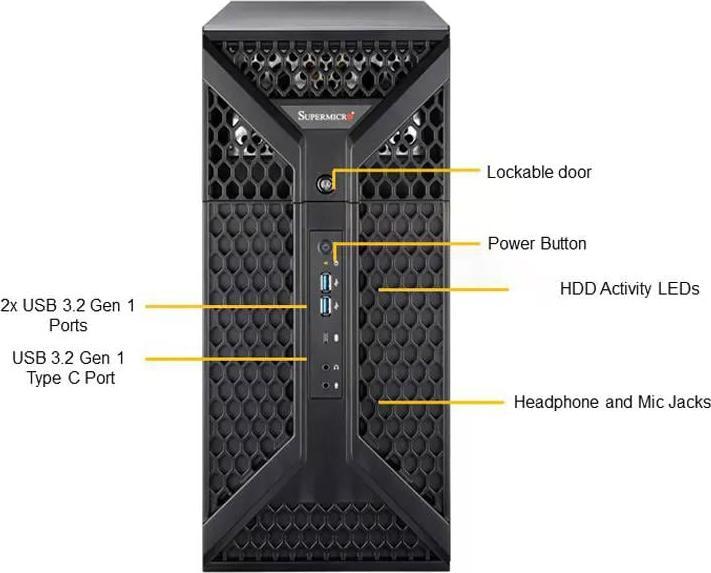Produktbild Supermicro SuperWorkstation 531A-IL