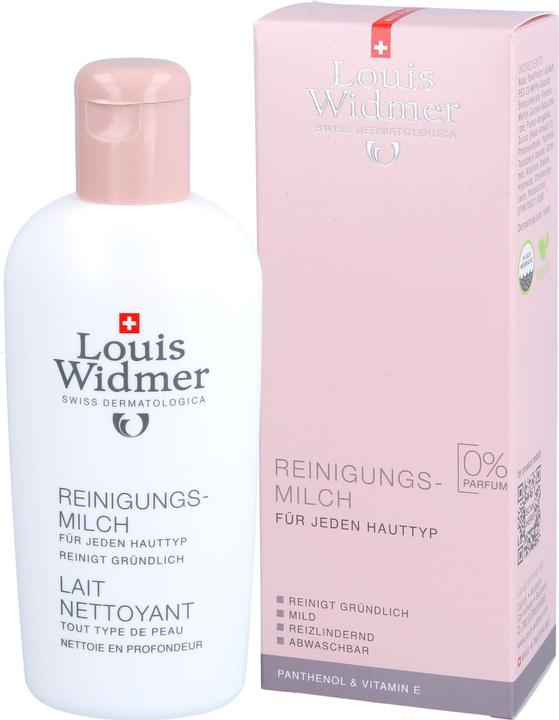 Immagine prodotto Louis Widmer Latte detergente non profumato (Lozione detergente, 200 ml)