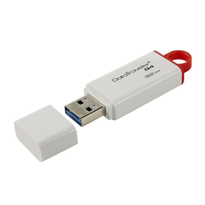 Produktbild Kingston DataTraveler G4 32GB Red CoLogo (32 GB, USB-C)