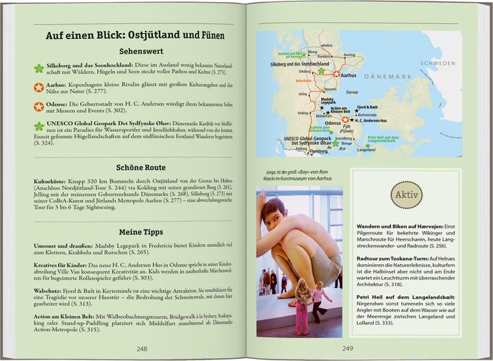 Produktbild Reise-Handbuch Reiseführer Dänemark (Deutsch, Hans Klüche, 2025)