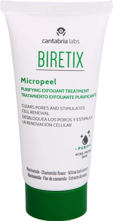 Actual product image Biretix Micro peeling for deep cleansing of pores and removal of impurities, 50 ml gel (Exfoliation, 50 ml)