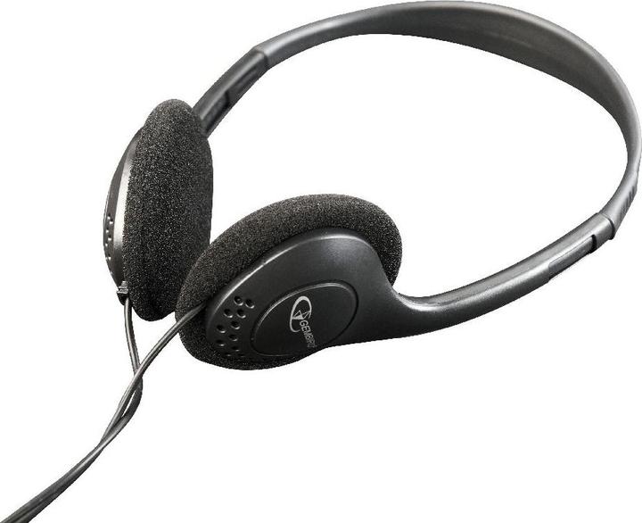 Image du produit Gembird MHP-123 Casque tour d'oreille Noir (Filaire)