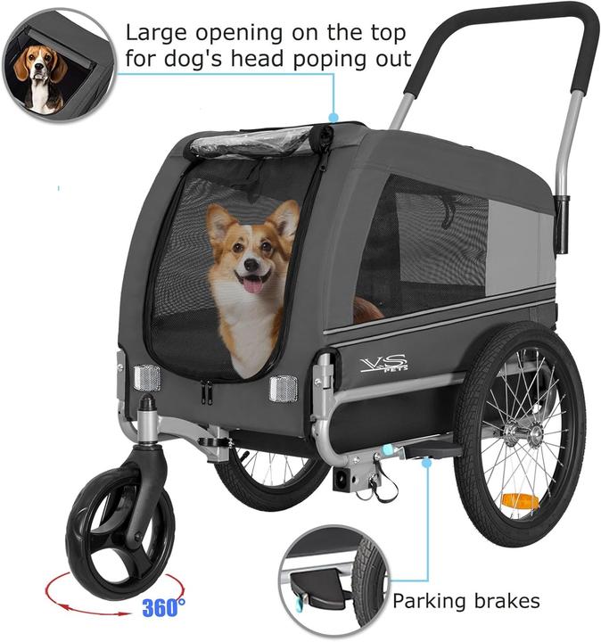 Actual product image Tiggo Hundeanhänger für Velo