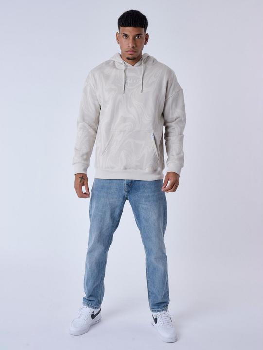 Actual product image Project X Paris weathirt hoodie with liquid paint pattern project x pari (S)