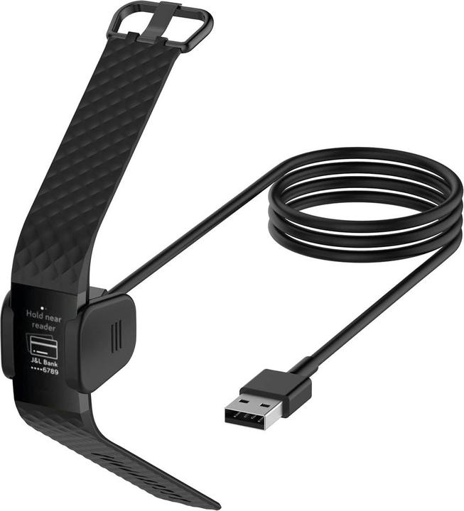 Immagine prodotto JTI Caricatore dock con culla USB - compatibile con Fitbit Charge 3, 1 m