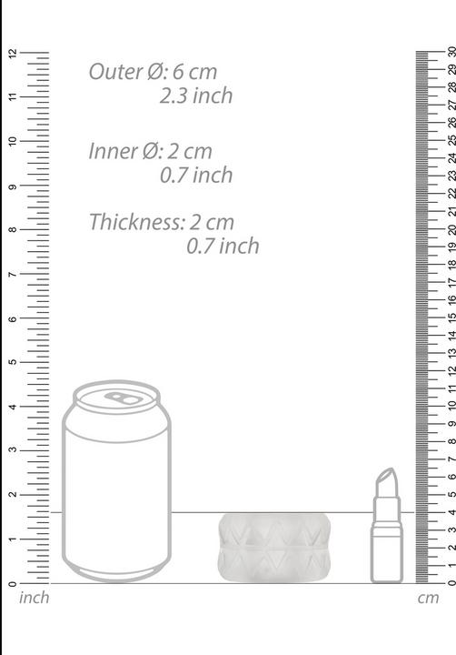 Actual product image Shots N0. 92 - Reversible Textured Masturbator