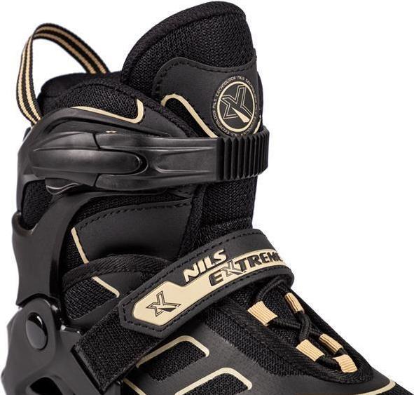 Actual product image Nils Inline skates Extreme NA14174 black-sand color - PU70 mm/82A (S 31-34) (32)