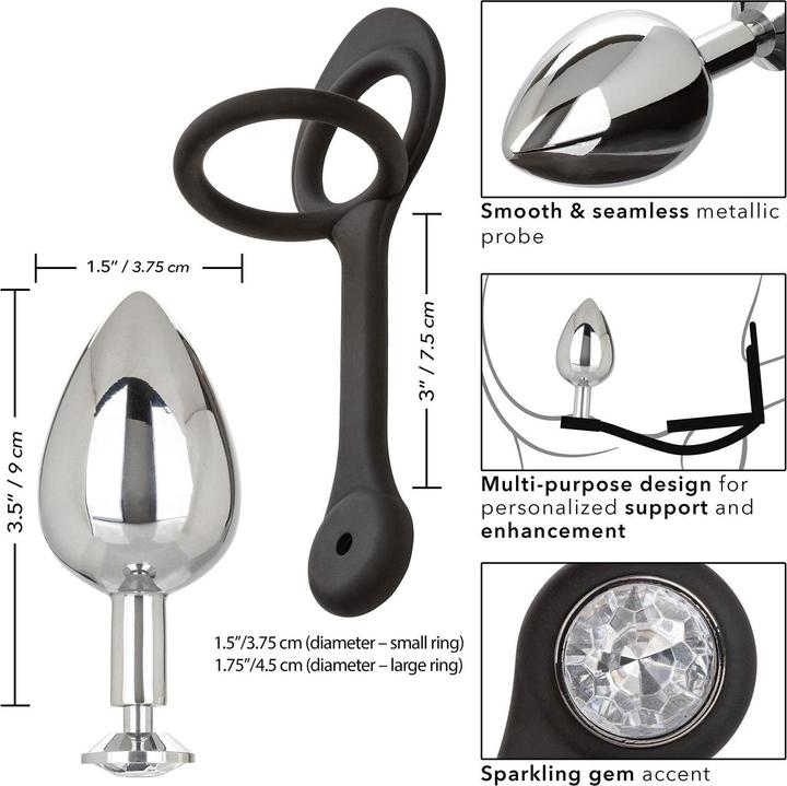 Actual product image CalExotics California Exotics Star Fucker XL Teardrop Plug