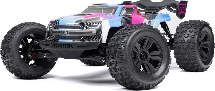 Produktbild Arrma KRATON 6S V6 4X4 1/8 BLX Brushless Speed Monster Truck RTR, Blau/Pink (RTR Ready-to-Run)