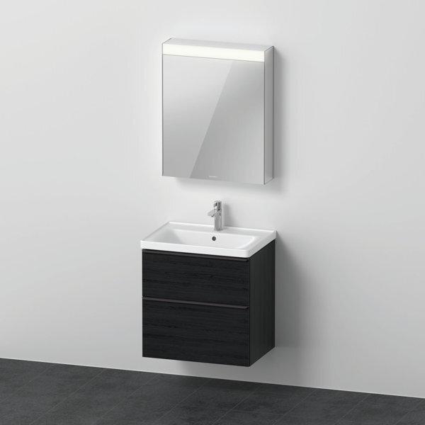 Produktbild Duravit D-Neo Möbel-Set, Möbelwaschtisch mit Waschtischunterschrank wandhängend und LED Spiegelschrank (A