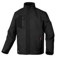 Deltaplus AREN jacket, polyester mechanical stretch, black, size XXL (XXL)