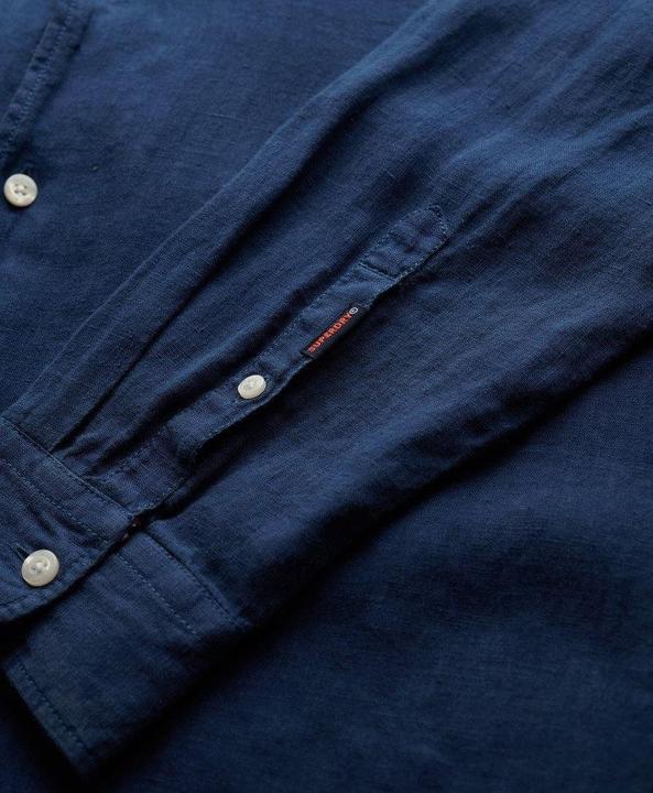 Immagine prodotto Superdry Vacation Hemd mit langen Ärmeln aus Leinen (L)