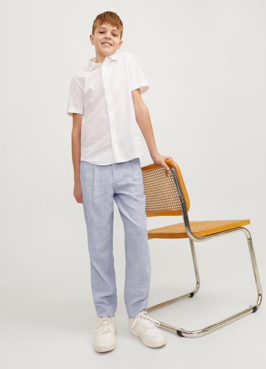 Actual product image Jack & Jones Jpstbill Jjcairo Tapered Linen Ble Jnr (146)
