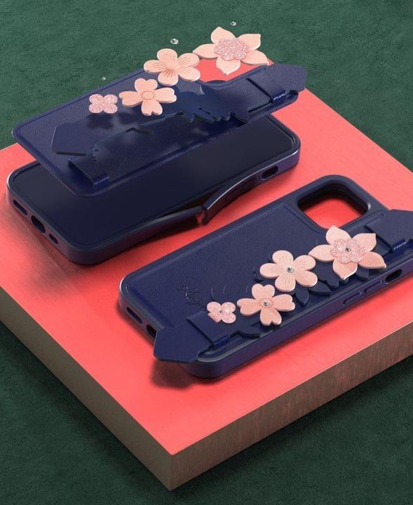 Immagine prodotto Kingxbar Custodia Sweet Series decorata con cristalli Swarovski originali iPhone 12 Pro Max verde (Apple iPhone 12 Pro Max)