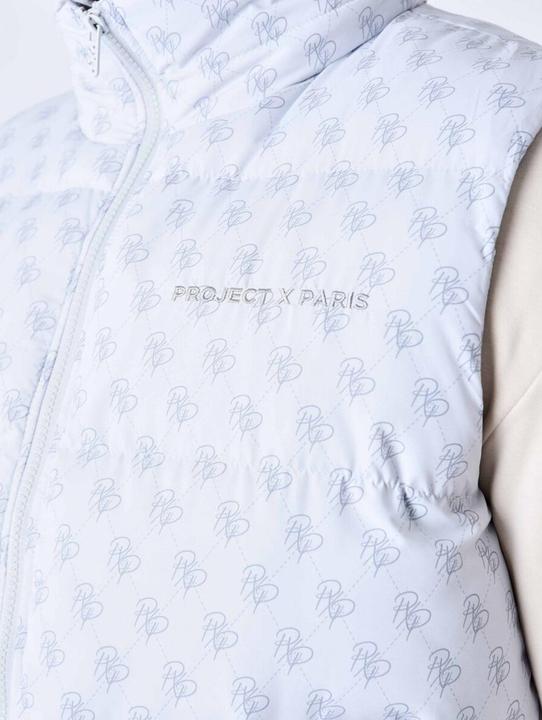 Produktbild Project X Paris Weste mit Allover-Monogramm (L)