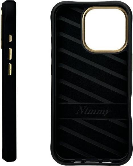 Actual product image Nimmy case iPhone 16 Pro Max 6.9" black Glasses Cool Dog (Apple iPhone 16 Pro Max)