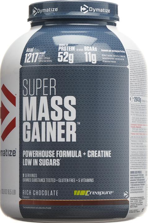 Dymatize Super Mass Gainer (Schokolade, 1 Stk., 2943 g)