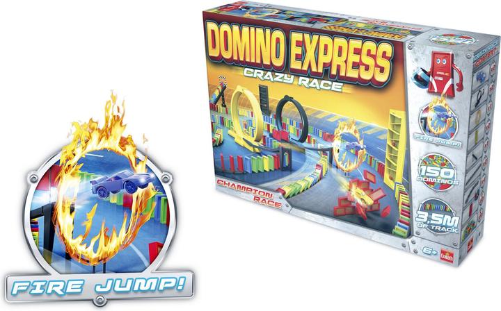 Produktbild Goliath Toys Domino Express Crazy Race (Deutsch, Französisch, Englisch)