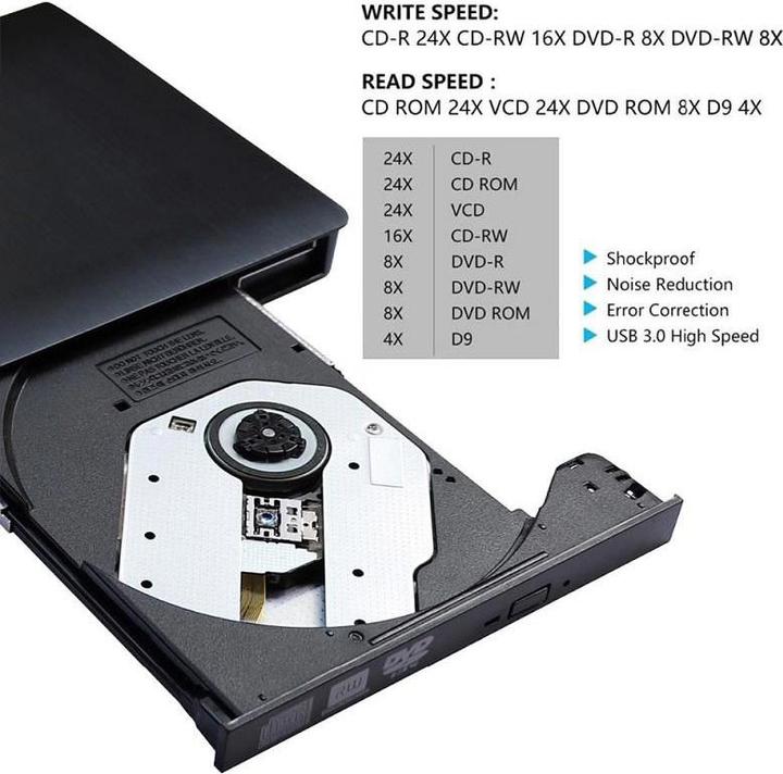 Produktbild CoreParts DVD RW External Drive