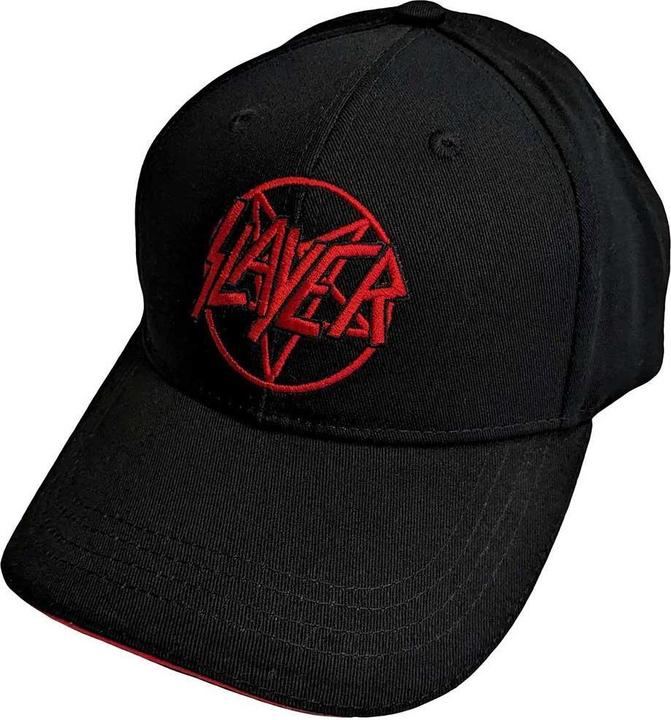 Slayer Pentagramm Logo Baseballkappe (One Size)